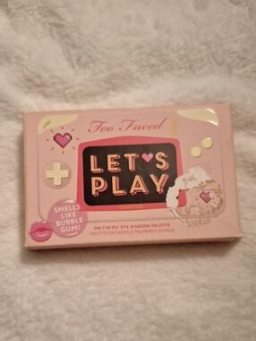 Too Faced Let's Play Eyeshadow Palette - Light Pink Packaging